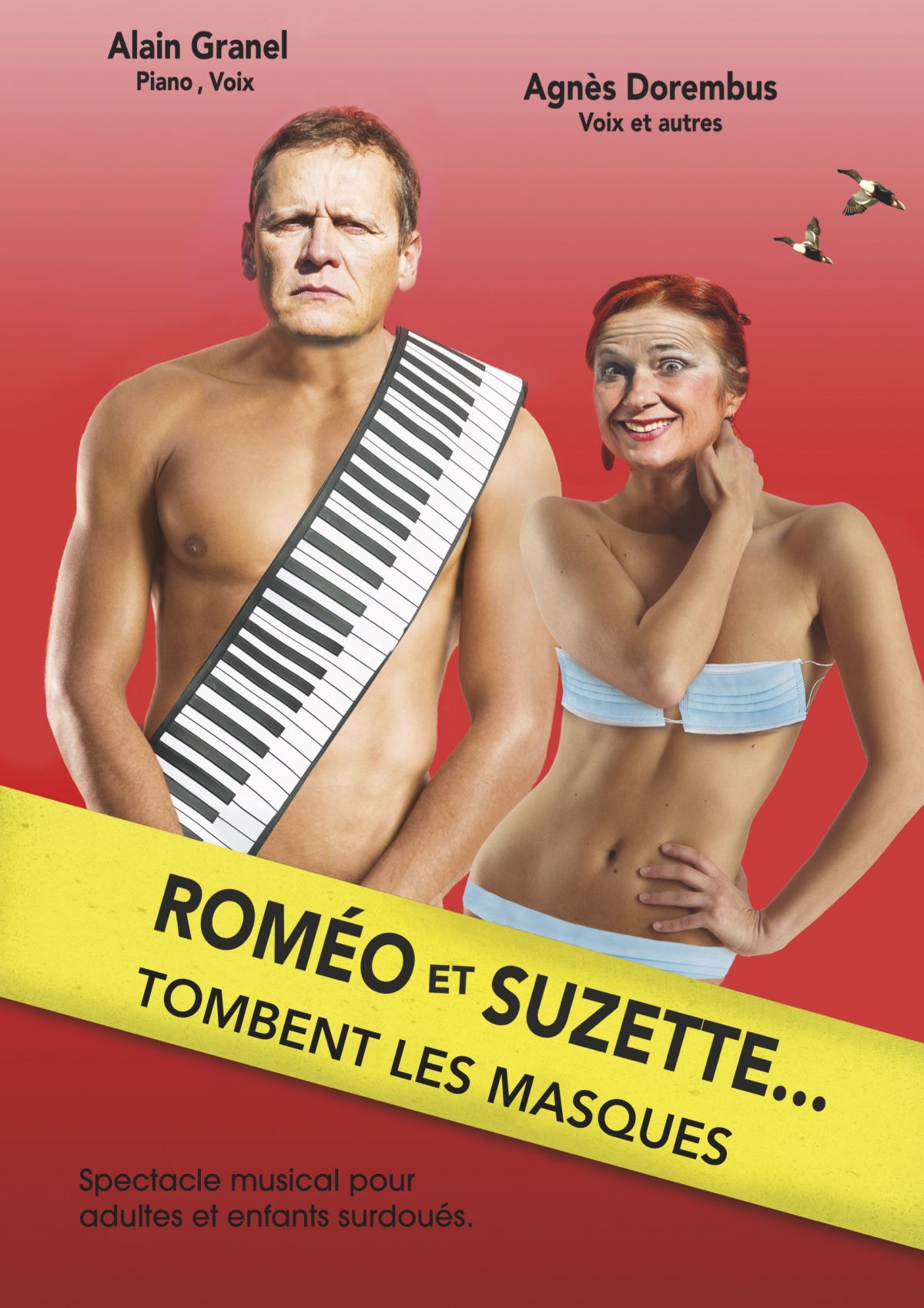 Spectacle musical : « Roméo et Suzette tombent les masques »