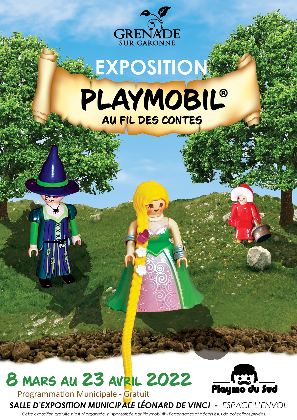 Exposition « Playmobil® au fil des contes »